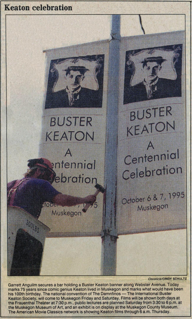 1st Annual Buster Keaton Celebration Muskegon, MI